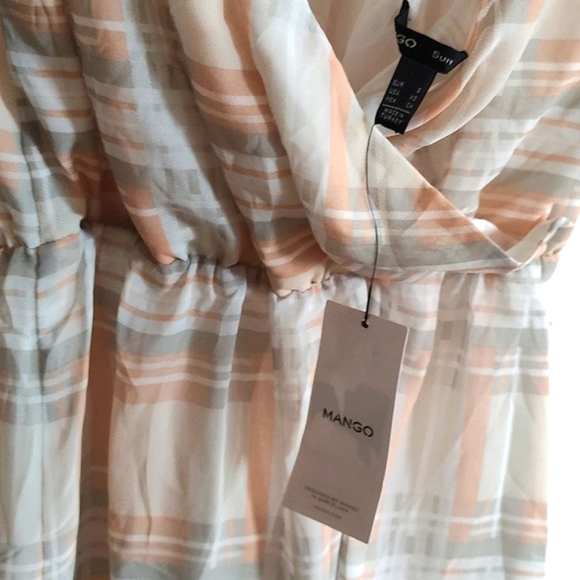 BNWT MANGO Chiffon Sleeveless mini Dress - Picture 5 of 9
